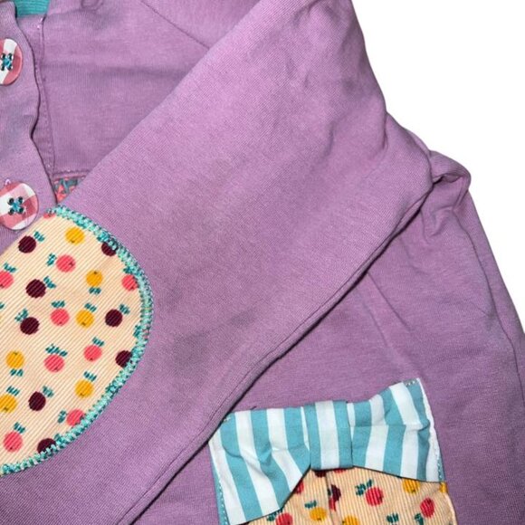 Matilda Jane Royalty Hoodie, Size 6 - Picture 2 of 6